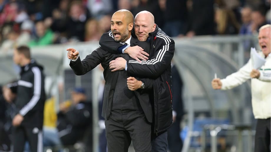 Die zwei mögen sich: Bayern-Trainer Pep Guardiola (li.) und Sportvorstand Matthias Sammer.