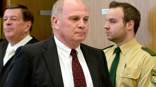 Uli Hoeneß hat mit seinem Geständnis im Gerichtssaal für Aufsehen und Empörung gesorgt