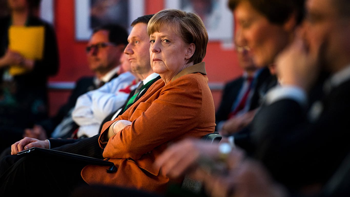 Bundeskanzlerin Angela Merkel: Krim eine ´Annexion, die man Russland nicht durchgehen lassen kann`