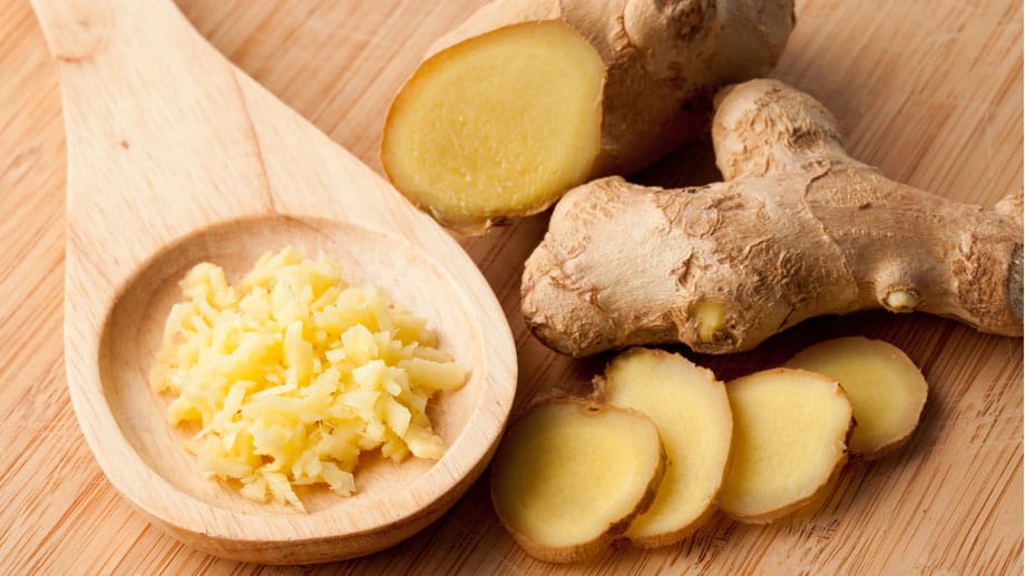 Ingwer ist würzig und gesund.