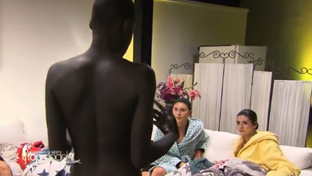 "Germany's Next Topmodel"-Kandidatin Aminata rastet aus.