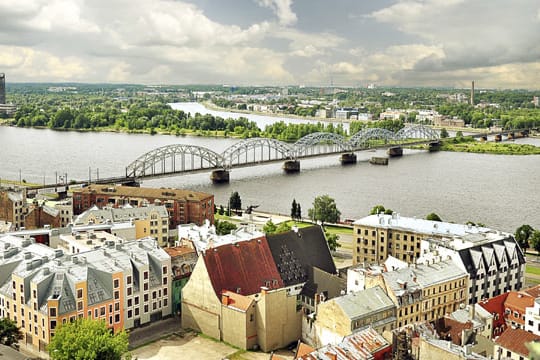 Besuchen Sie die Hauptstadt von Lettland