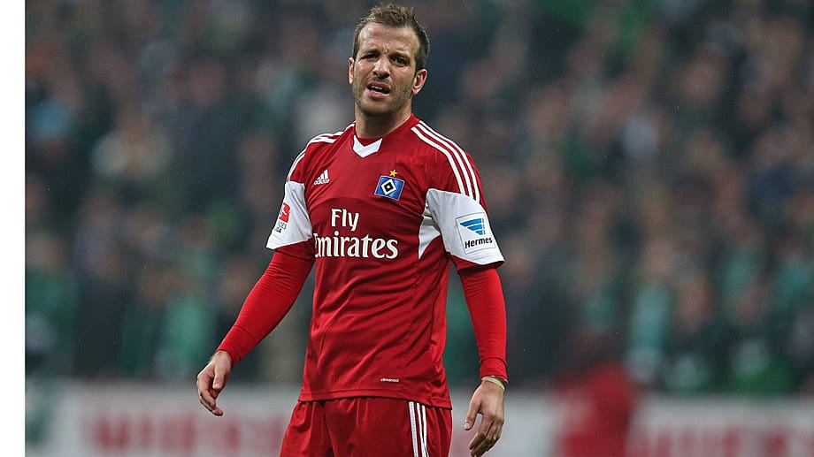 Rafael van der Vaart steckt mit dem HSV im Abstiegskampf.