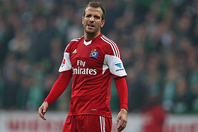 Rafael van der Vaart steckt mit dem HSV im Abstiegskampf.