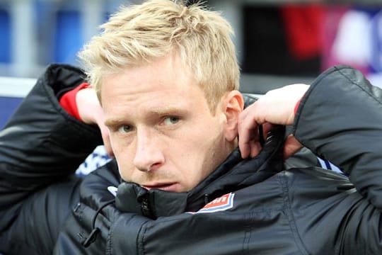 Mike Hanke ist derzeit beim SC Freiburg maximal Bankdrücker.