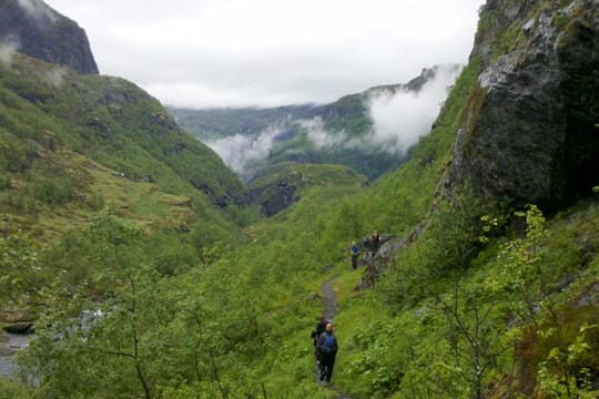 Aurlandsdalen, Norwegen.