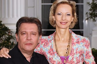 Jan Fedder und Mareike Carrière im April 2009.