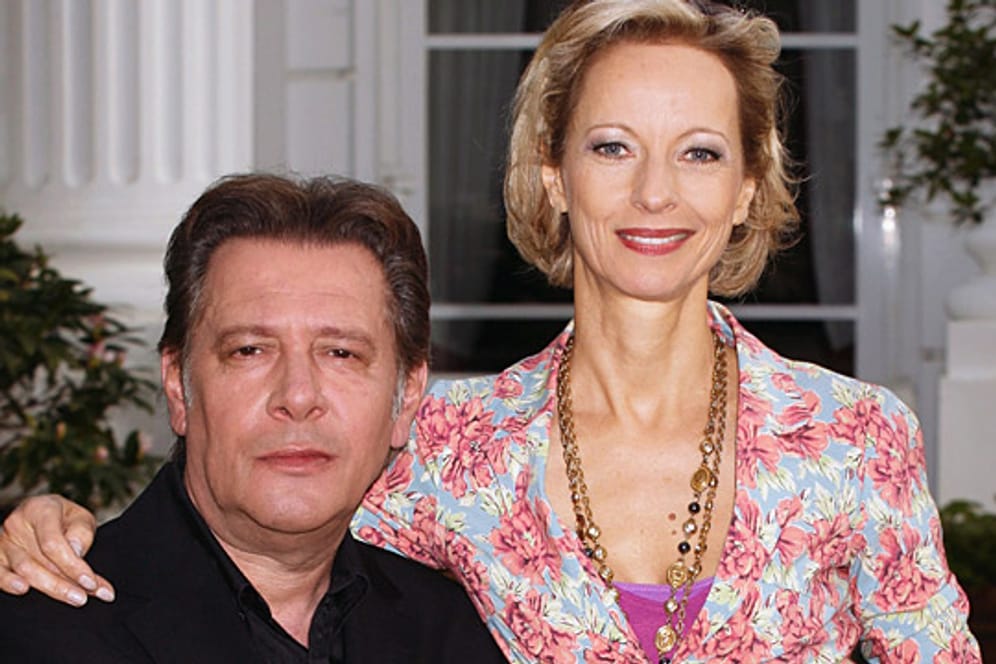 Jan Fedder und Mareike Carrière im April 2009.