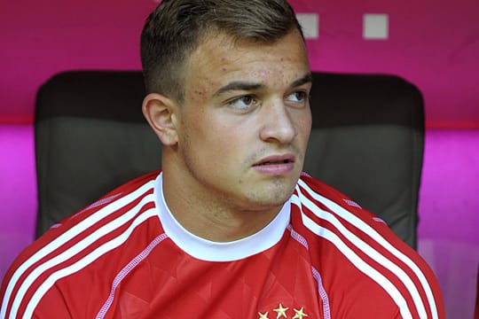 Xherdan Shaqiri sitzt bei den Bayern oft nur auf der Bank.