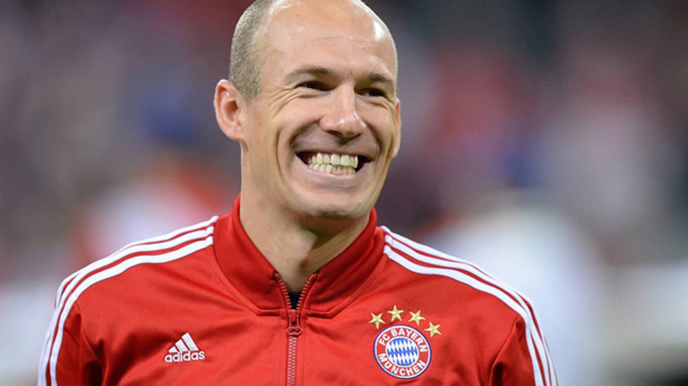 Arjen Robben will auch in Zukunft mit dem FC Bayern Titel gewinnen.