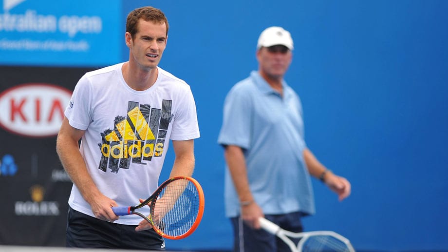 Andy Murray (li.) und Ivan Lendl Andy Murray (li.) und Ivan Lendl