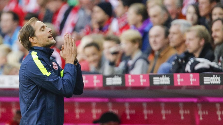 Im Spiel in München lag das Mainzer-Team von Thomas Tuchel zur Pause sogar in Führung, am Ende siegten die Bayern aber mit 4:1. Im Spiel in München lag das Mainzer-Team von Thomas Tuchel zur Pause sogar in Führung, am Ende siegten die Bayern aber mit 4:1.
