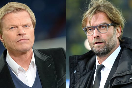 Jürgen Klopp und Oliver Kahn liegen zurzeit nicht auf einer Wellenlänge.