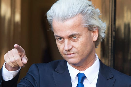 Der niederländische Rechtspopulist Geert Wilders bedient sich in seiner Hetzte gegen Ausländer mittlerweile einer Sprache, die an die NS-Propaganda erinnert.