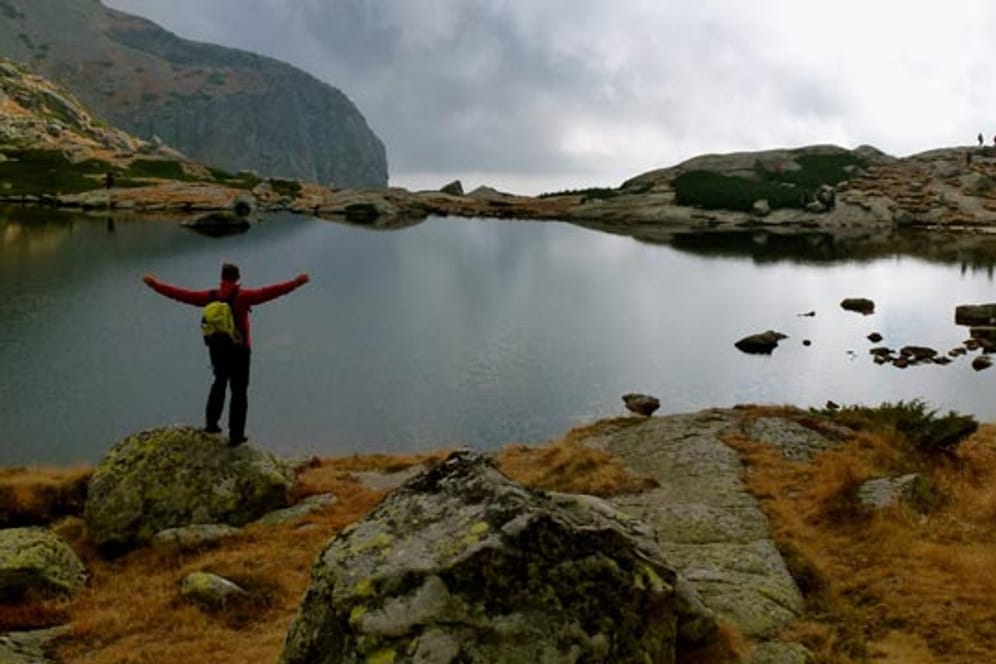Hohe Tatra: Bergsee.