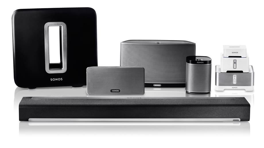 Das Produktsortiment von Sonos umfasst aber nicht nur kleine Musik-Lautsprecher.