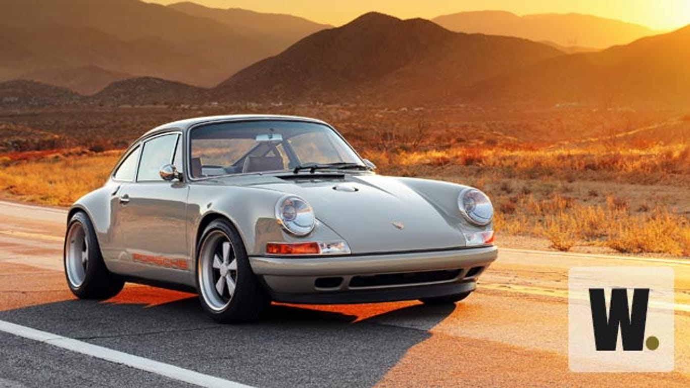 Ein Porsche 911 - nachdem er von Singer Vehicle Design neu interpretiert wurde