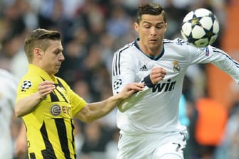 Lukasz Piszczek (li.) vom BVB trifft erneut auf Cristiano Ronaldo.