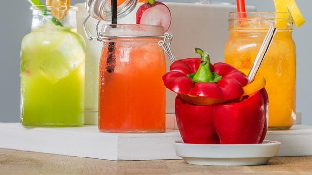 Gemüse mal anders: Cocktails mit Gemüse sind der neue Trend.