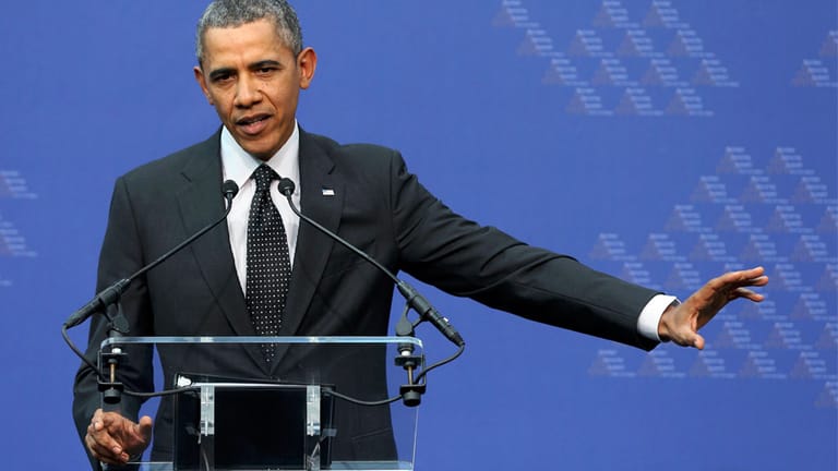 US-Präsident Obama hält das Vorgehen Russlands für ein Zeichen der Schwäche