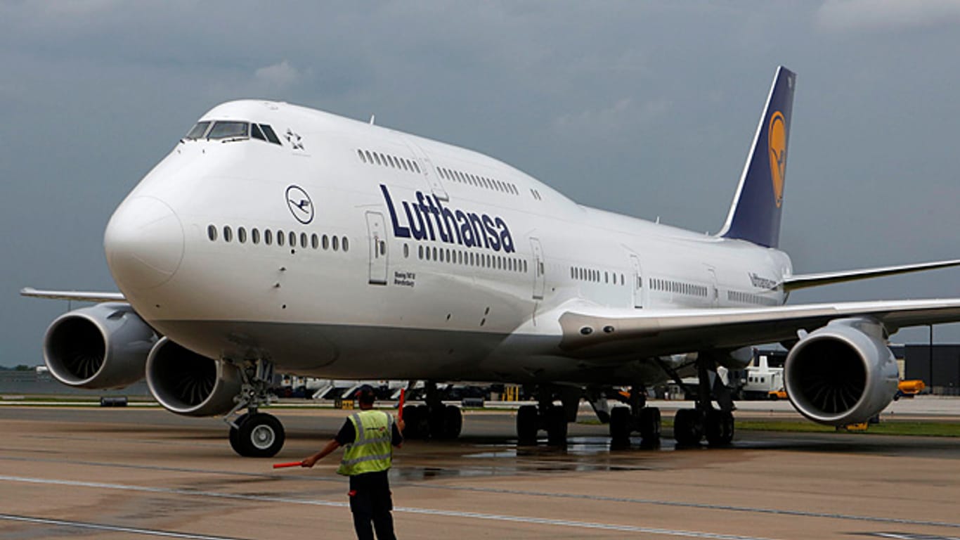 Boeing 747-8 der Lufthansa: Die Software des Flugzeugs weist Fehler auf