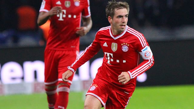 Philipp Lahm liefert in Berlin eine fehlerfreie Vorstellung ab.
