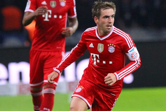 Philipp Lahm liefert in Berlin eine fehlerfreie Vorstellung ab.