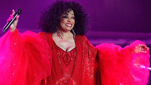 Diana Ross ist die "erfolgreichste Musikerin aller Zeiten" (Guinnessbuch der Rekorde).