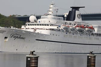 Das 3-Sterne-Kreuzfahrtschiff "MS Princess Daphne"