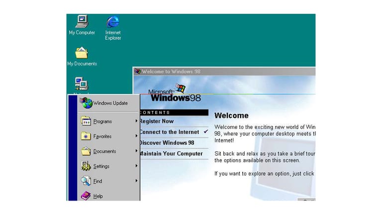 Neu in Windows 98 war unter anderem eine grundlegende Unterstützung für USB-Geräte.