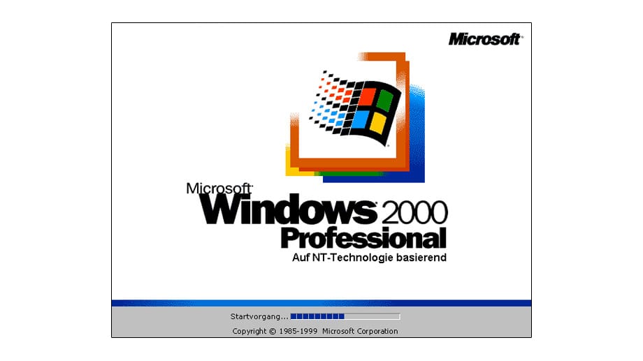 Mit Windows 2000 stellt Microsoft im Oktober 1998 den Nachfolger für Windows NT vor.