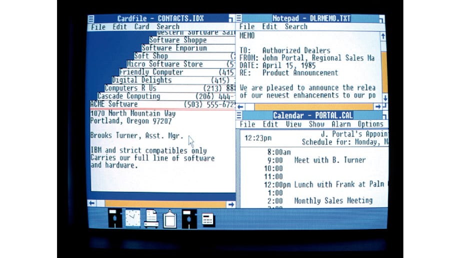 Am 20. November 1985 erblickte Windows 1.0 die Welt der Computer, war aber zunächst nur in den USA erhältlich.