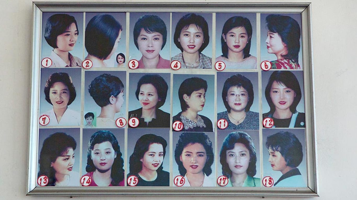 Damen-Frisuren in Nordkorea