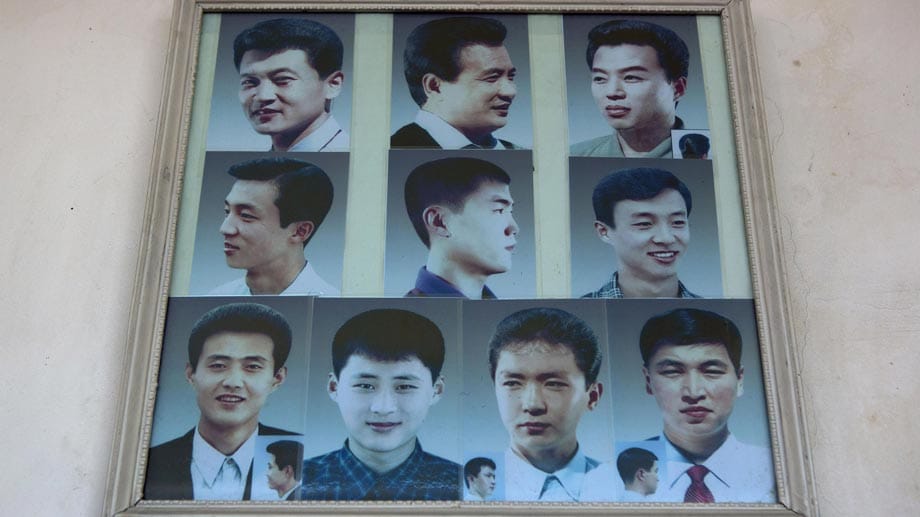 Herren-Frisuren in Nordkorea