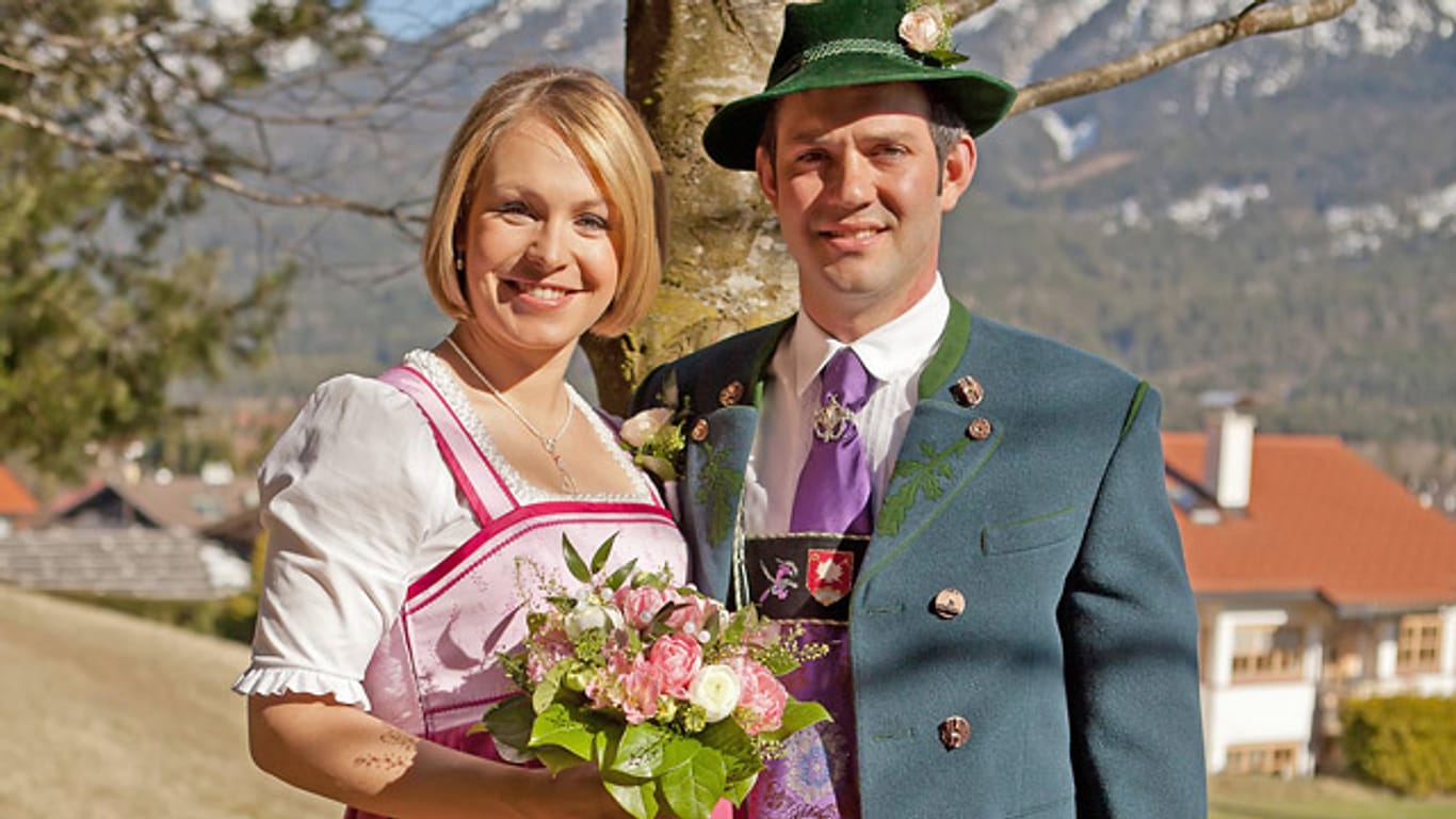Biathlon-Star Magdalena Neuner und Josef Holzer haben geheiratet.