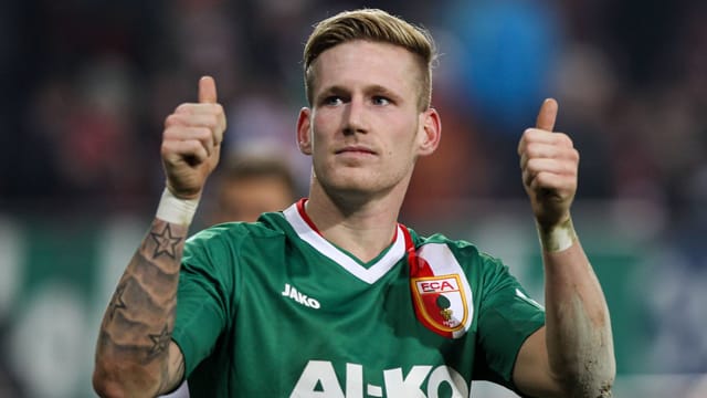 Mittelfeldtalent André Hahn wird sich nach der Saison vom FC Augsburg verabschieden.