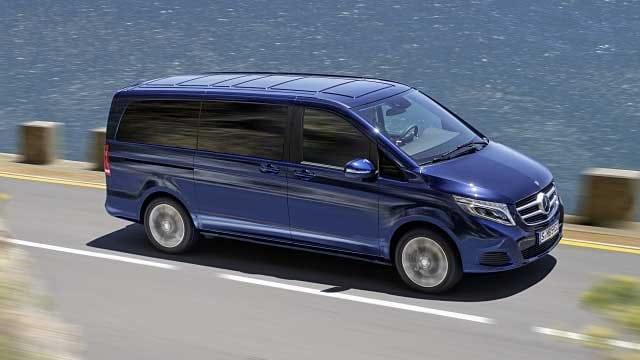 Erster Test mit der neuen Mercedes V-Klasse