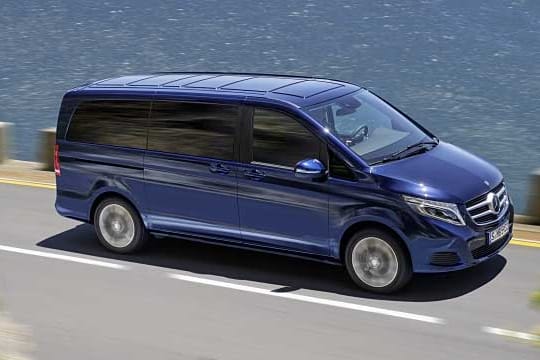 Erster Test mit der neuen Mercedes V-Klasse