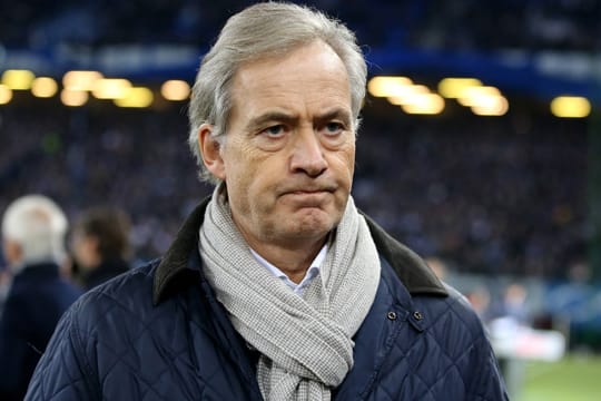 HSV-Vorstandsboss Carl Edgar Jarchow beim DFB-Pokal-Viertelfinale im Februar gegen den FC Bayern.