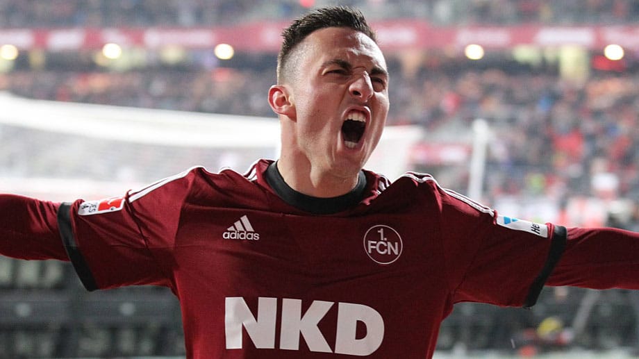 Torjäger Josip Drmic ist die Lebensversicherung des 1. FC Nürnberg im Abstiegskampf.