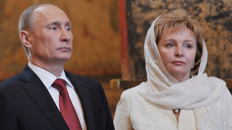 Vorbei: Wladimir und Ljudmila Putin haben sich jetzt scheiden lassen - die Beziehung ist schon lange vorbei.
