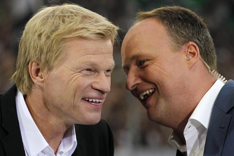 Oliver Kahn (li.) und Oliver Welke sind eines der neuen Duos bei der WM-Moderation.