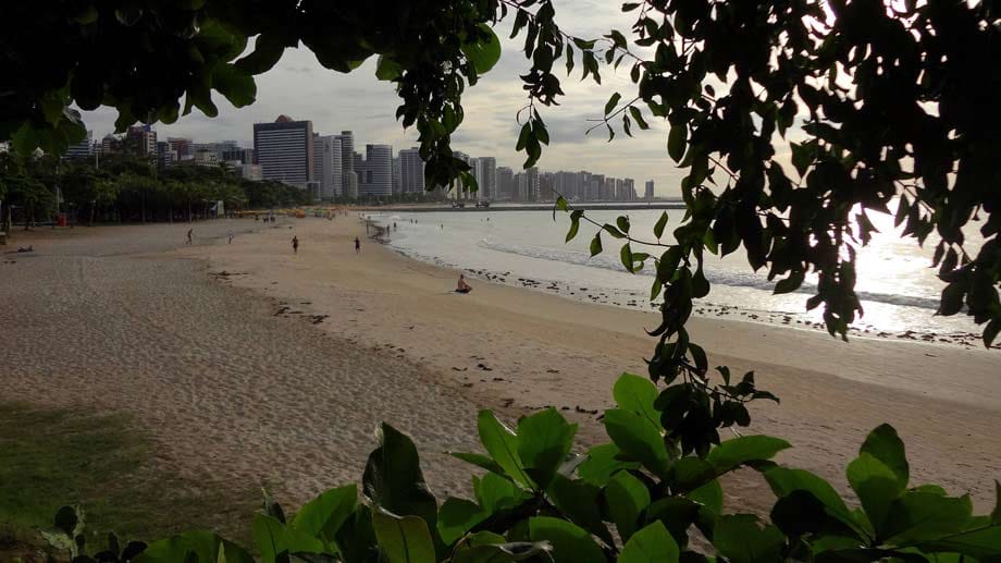 34 Kilometer Strand machen Fortaleza an der Mündung des Rio Ceará zu einem Wassersportparadies und lohnendem Urlaubsziel.