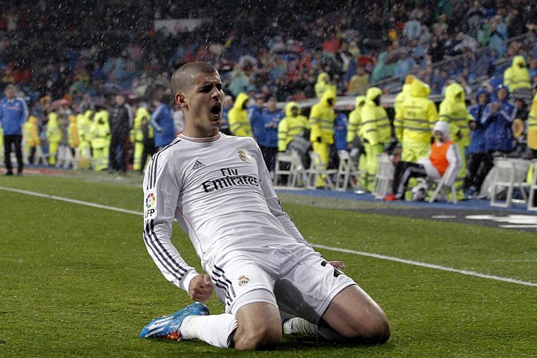 Jubelt Alvaro Morata bald im Trikot von Borussia Dortmund?