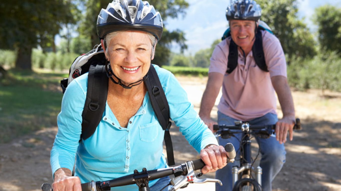 Radfahren ist ein vielseitiger Sport, der deshalb besonders für Senioren gut geeignet ist