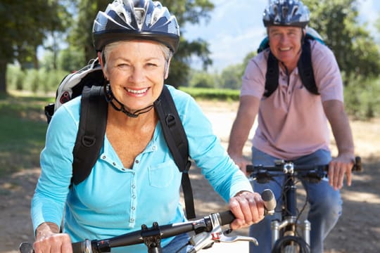 Radfahren ist ein vielseitiger Sport, der deshalb besonders für Senioren gut geeignet ist