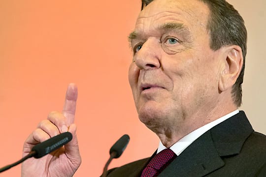 Alt-Bundeskanzler Gerhard Schröder lieferte auch an seinem 70. Geburtstag Klartext.