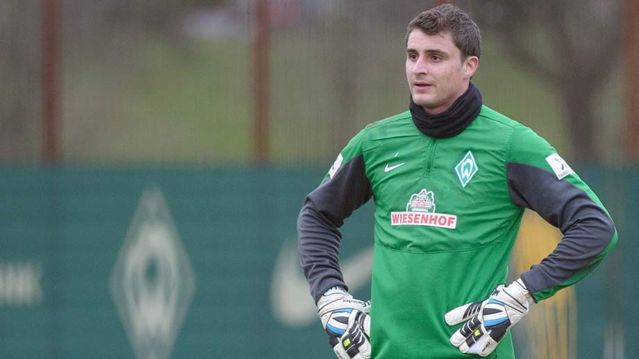 Vor der Winterpause verlor Sebastian Mielitz seinen Stammplatz im Werder-Tor.