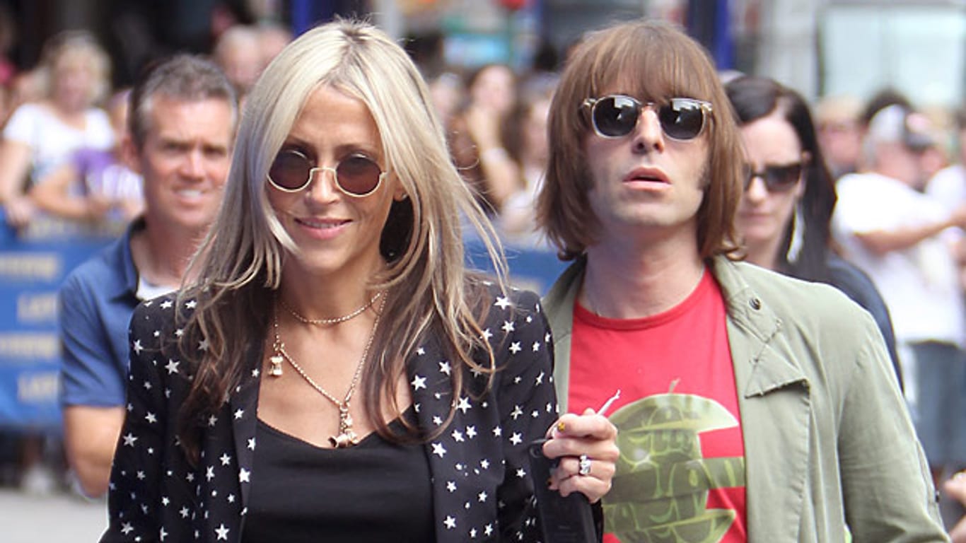 Ein Bild aus glücklicheren Zeiten: Nun folgte die Scheidung von Liam Gallagher und Nicole Appleton.