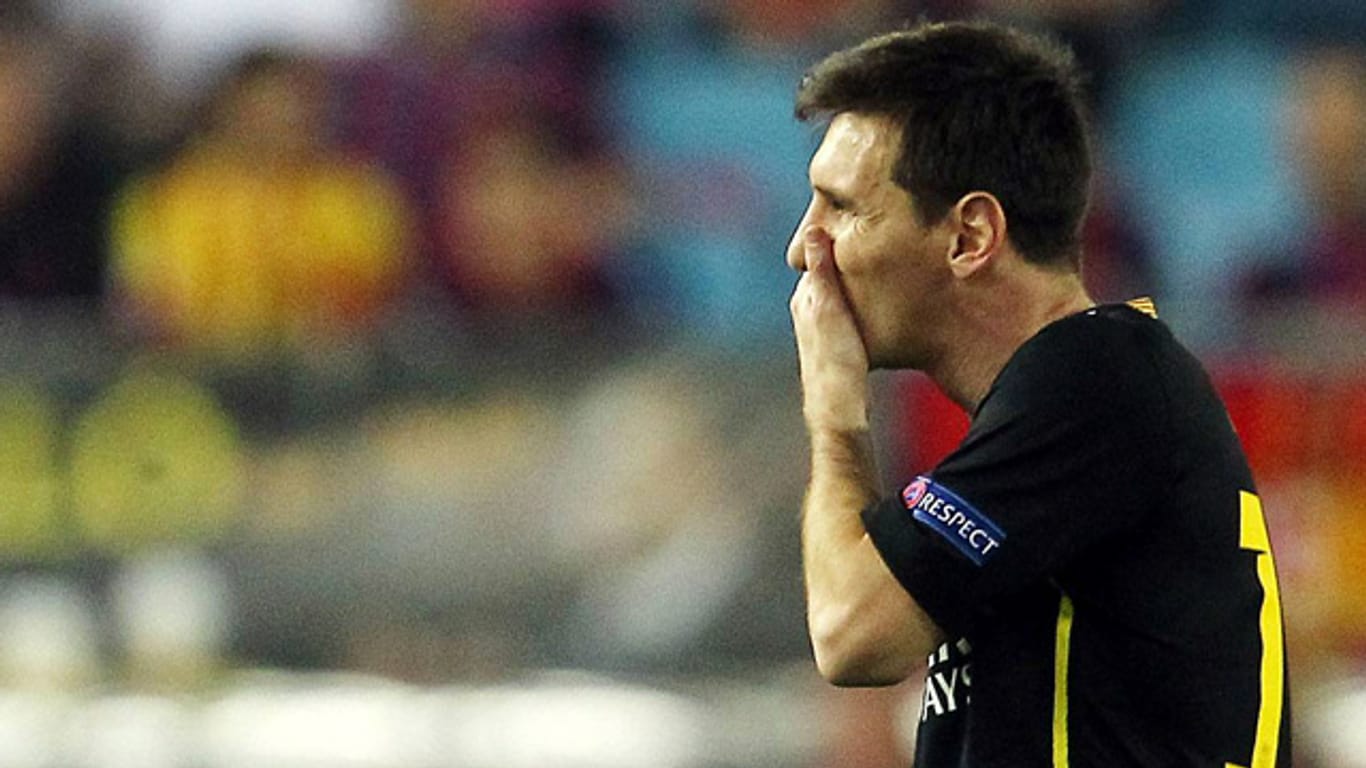 Lionel Messi verpasst mit dem FC Barcelona nach sieben Jahren erstmals wieder das Halbfinale der Champions League.